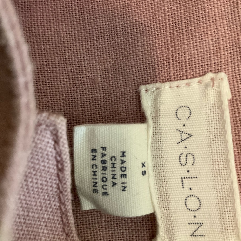 Caslon pink jacket with snap front closure - Picture 3 of 3